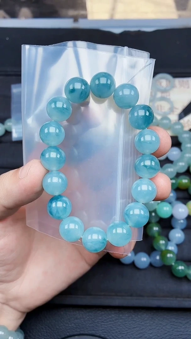 未镶嵌定制翡翠安*?毛货需精细抛光拍一发一（多样性发货）