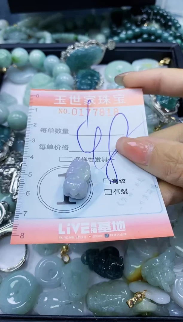 【闪购商品】翡翠颈饰未镶嵌闪购0177818