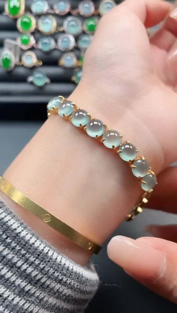 银S925镶嵌戒指翡翠1111