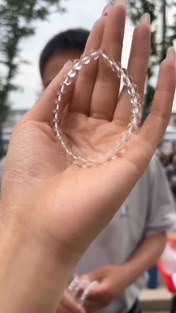 水晶手链未镶嵌天然AA手串多样性发一6mm