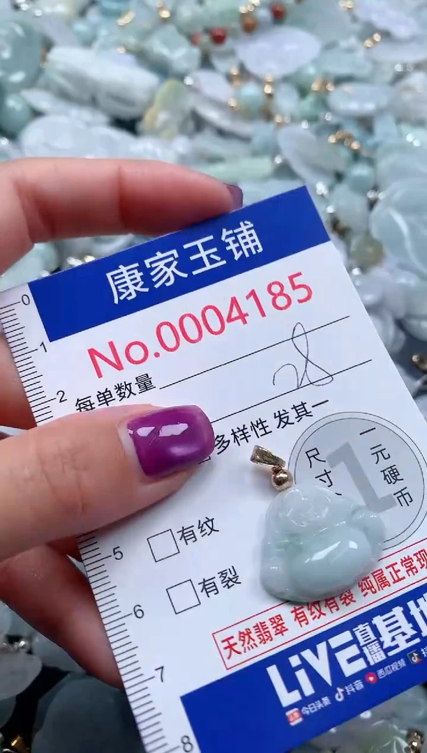 颈饰未镶嵌翡翠4185