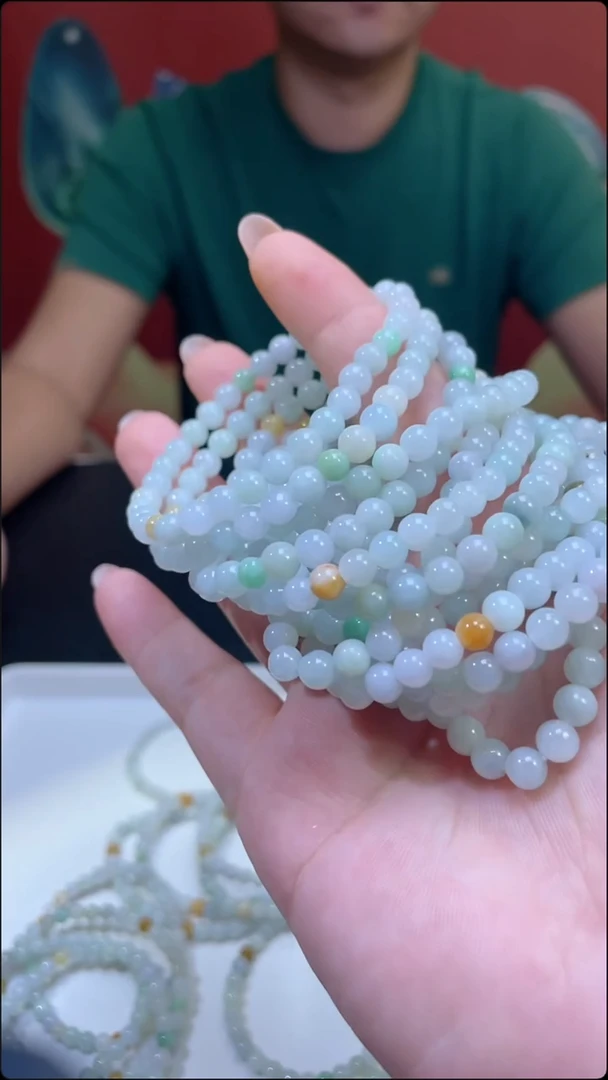 未镶嵌手串翡翠随机发一个