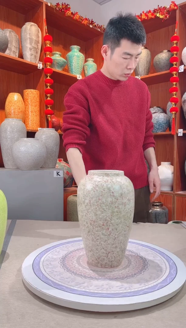 【闪购商品】瓶陶瓷花瓶 无花 绿野仙踪 中号