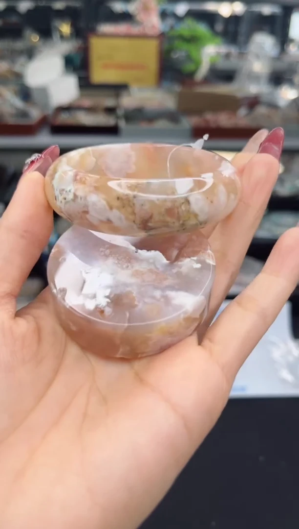 【闪购商品】石英质玉手镯未镶嵌53圈口（赠品镯心）3569046