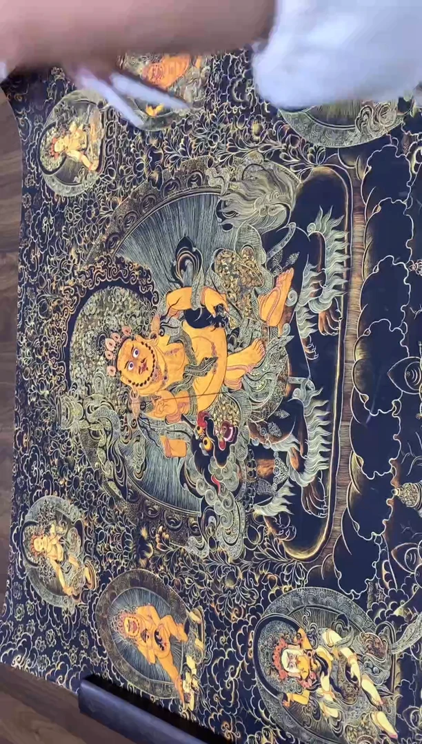 卷轴画精品挂饰 唐卡tk16117