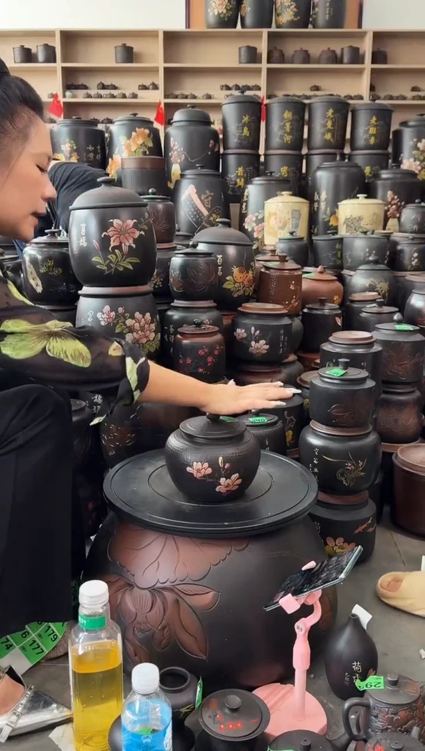 罐瑕疵茶叶罐  930 小苹果彩填