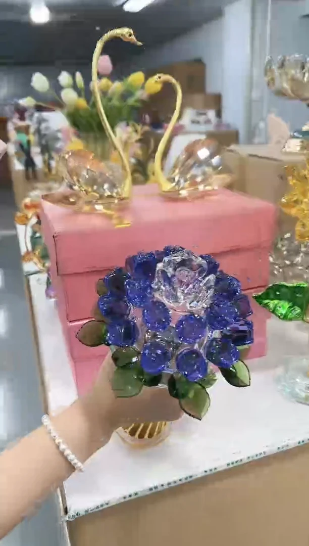 花间集水晶琉璃摆件    32