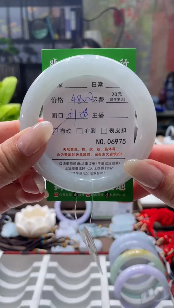 未镶嵌手镯翡翠6975****