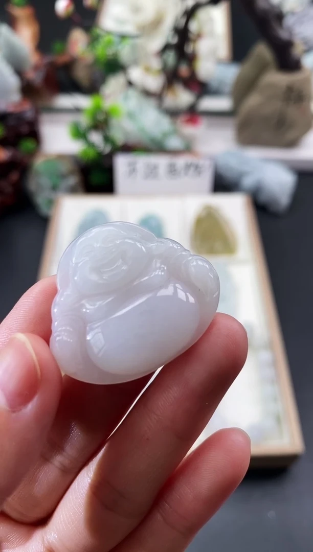 颈饰未镶嵌翡翠天然缅甸A货翡翠