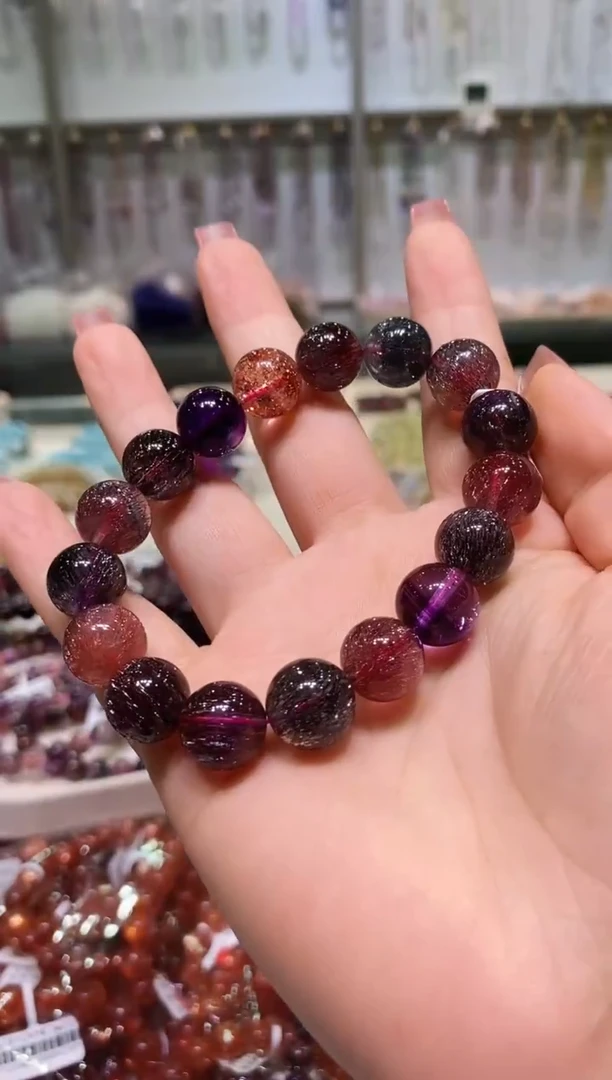 未镶嵌手链水晶多样性发其一12+