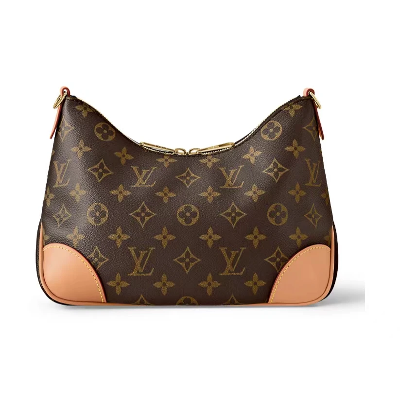 未使用 LouisVuitton/路易威登 Boulogne牛角包 芯片款