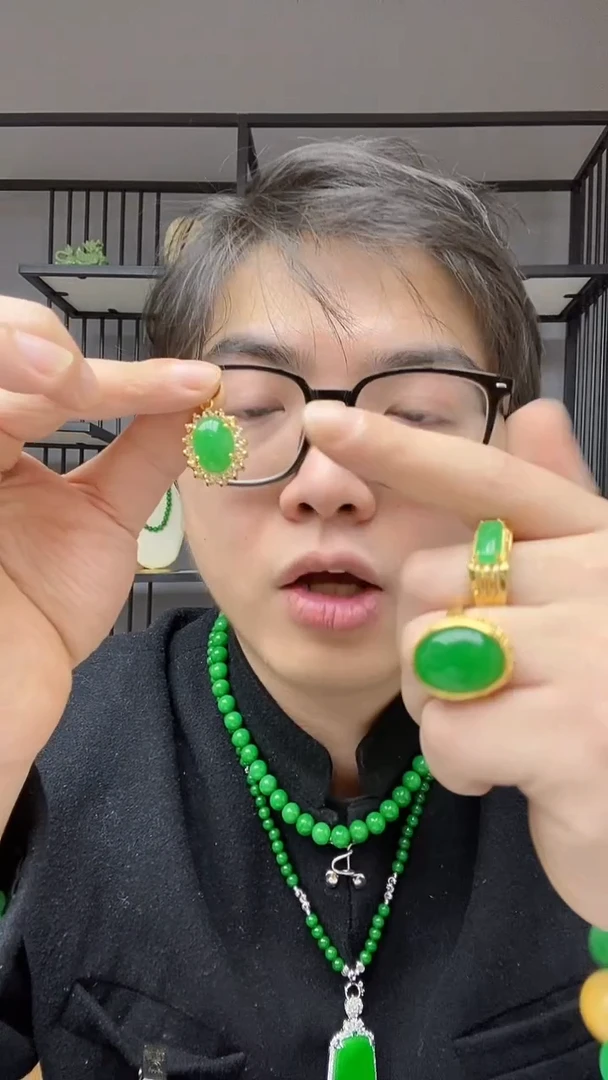 【闪购商品】翡翠颈饰合金鸽子蛋