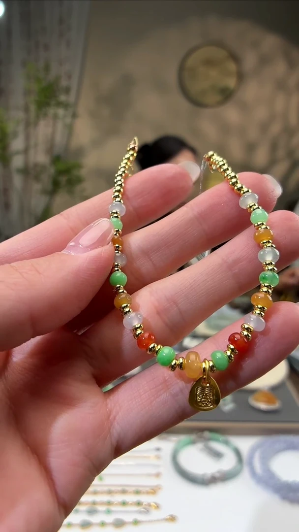 吊坠(不含链)未镶嵌翡翠手链