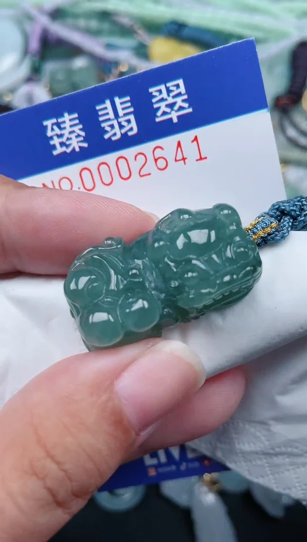 翡翠未镶嵌颈饰.0002641