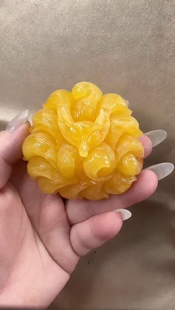 琥珀颈饰未镶嵌吊坠