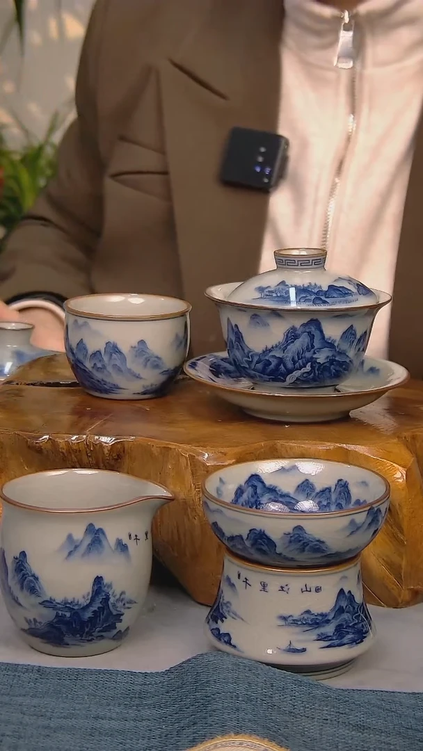 【闪购商品】简装家用款4件套 陶瓷家用茶具系列