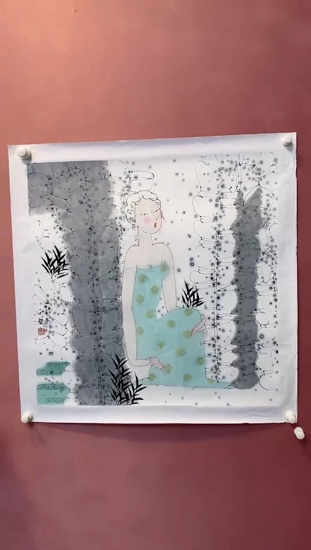 国画欧阳石坚老师作品