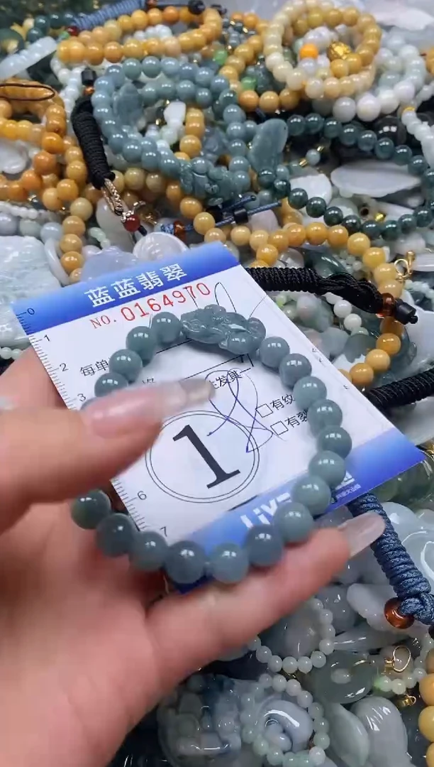 【闪购商品】翡翠颈饰未镶嵌闪购0164970多样性发其一