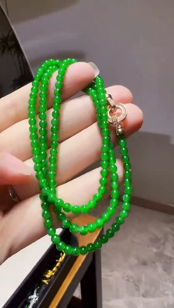 颈饰未镶嵌翡翠小米珠