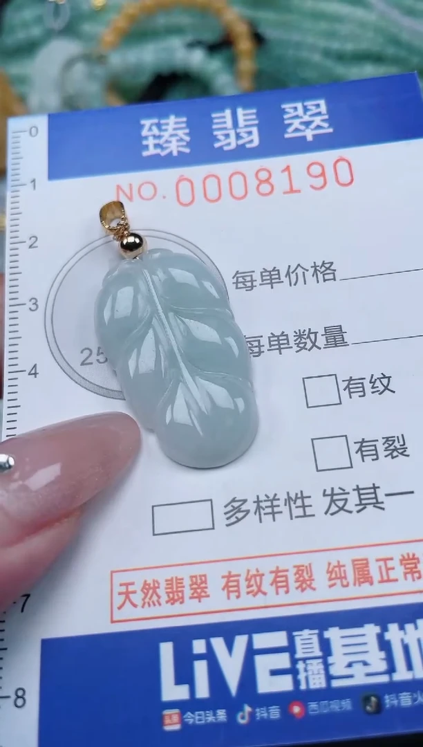 翡翠未镶嵌颈饰.0008190