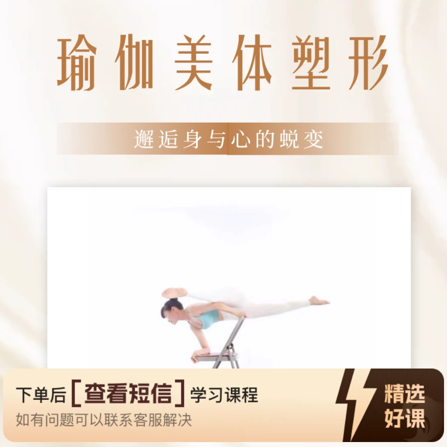 艾扬格椅子瑜伽精品课（留意短信解锁课程）