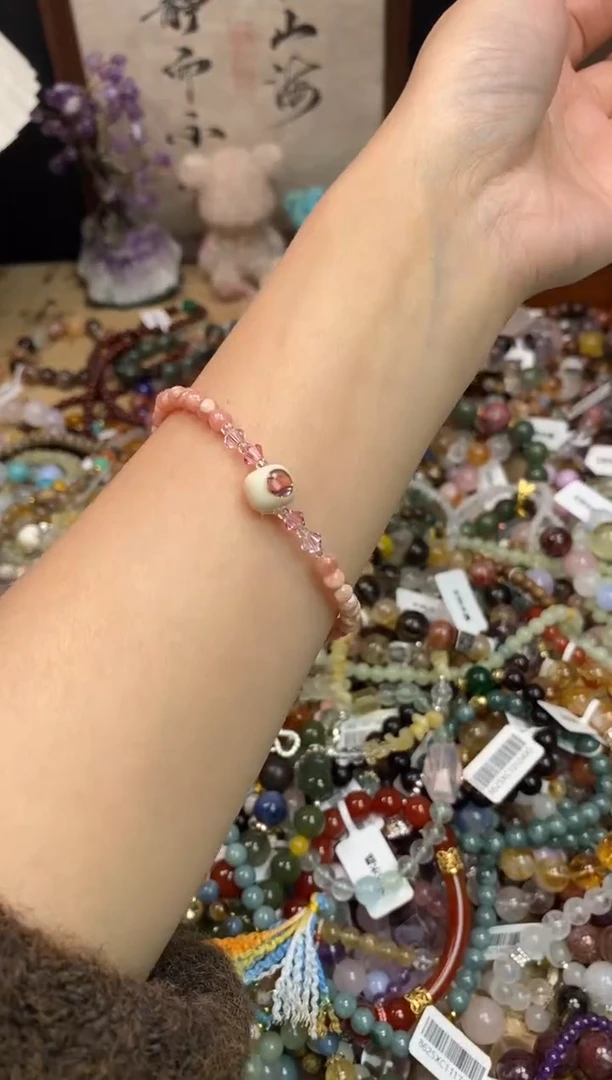 未镶嵌菱锰矿手饰170