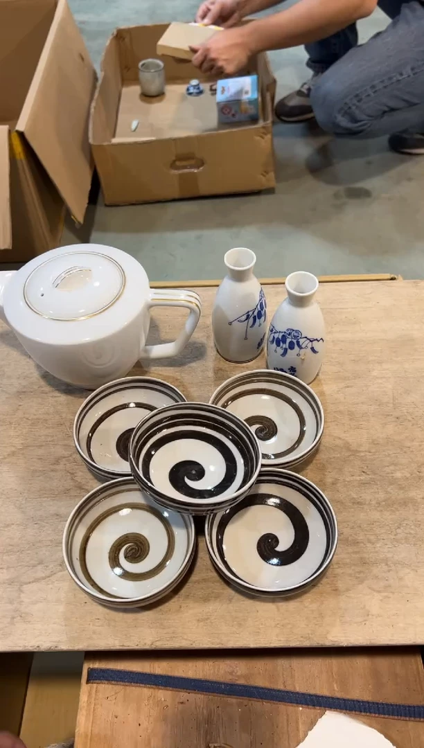 【闪购商品】A1090中古瓷器 茶器周边/1堆