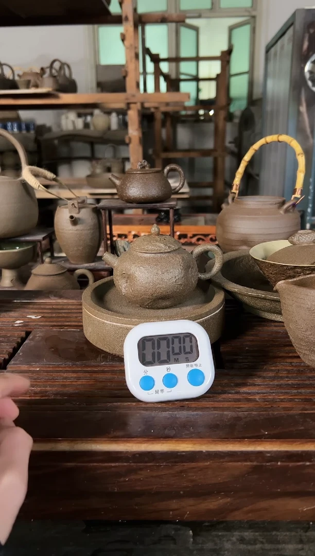【闪购商品】冰碛岩陶制手工壶 微瑕180cc