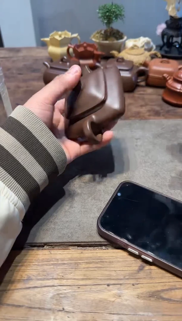 茶壶紫砂真****u寒灰老人老紫泥140cc