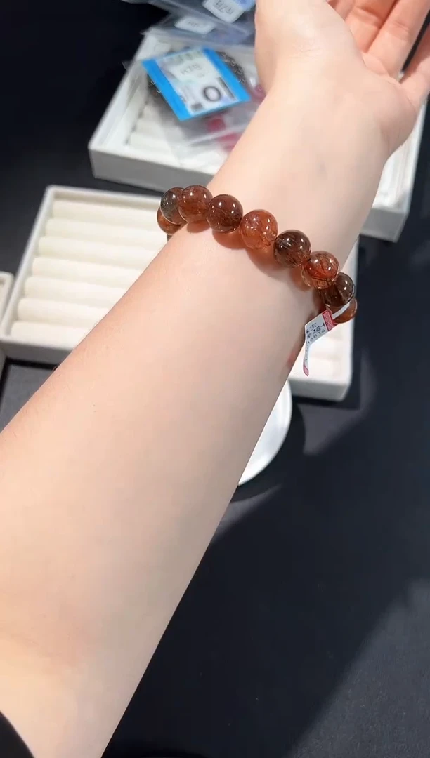未镶嵌手链水晶80n多样性发其一【1条】默认微瑕13mm