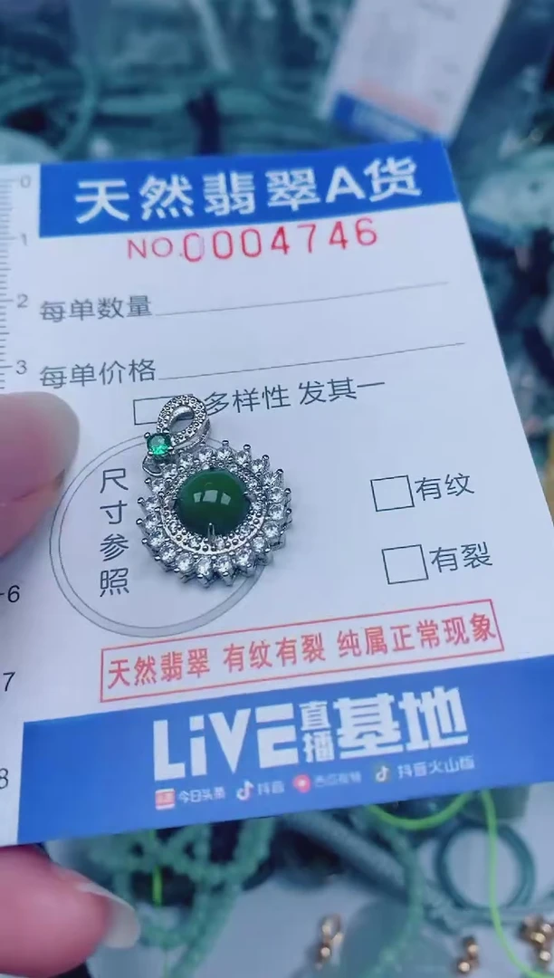 颈饰未镶嵌翡翠00004746