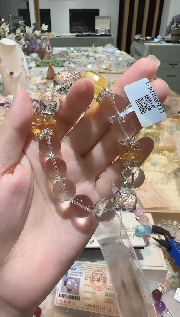 水晶手串未镶嵌手串