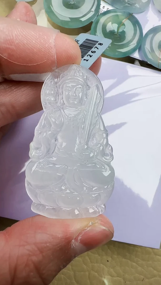 颈饰未镶嵌翡翠缅甸翡翠a货