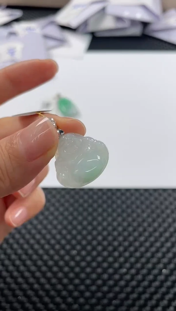 颈饰未镶嵌翡翠  0354 佛公