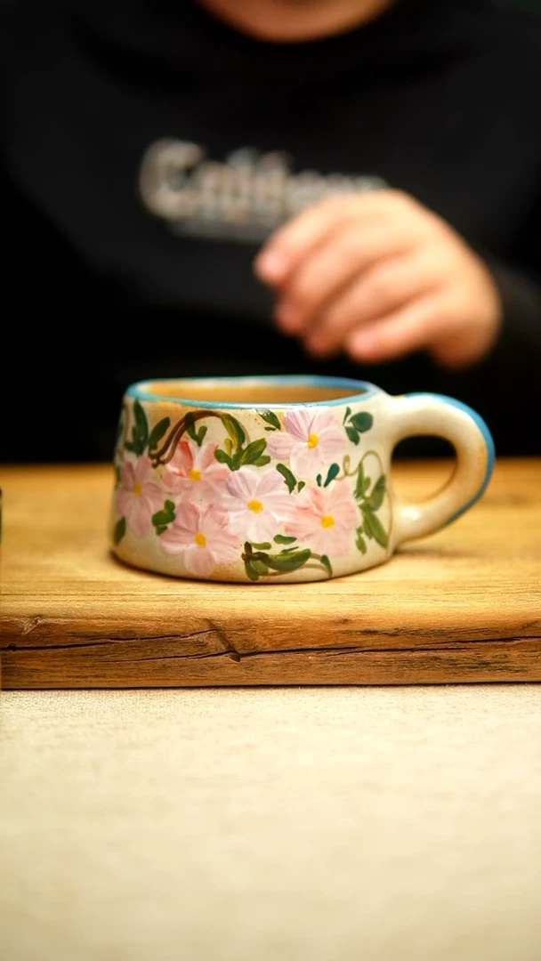 @@陶园瓷舍@@纯手工手绘@高温釉下彩