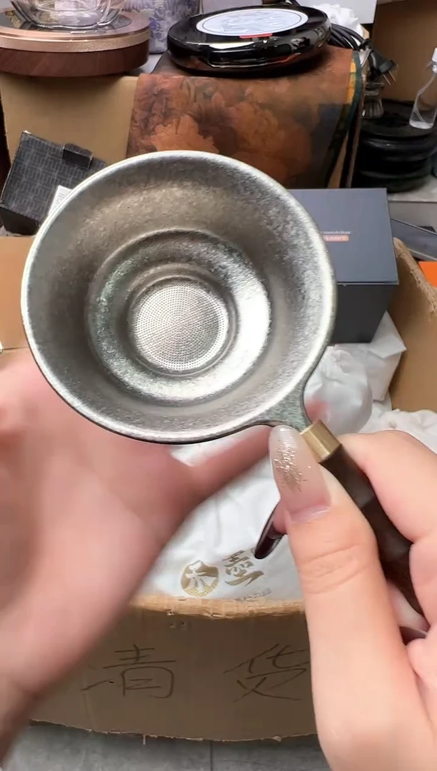 纯钛茶漏   冰晶