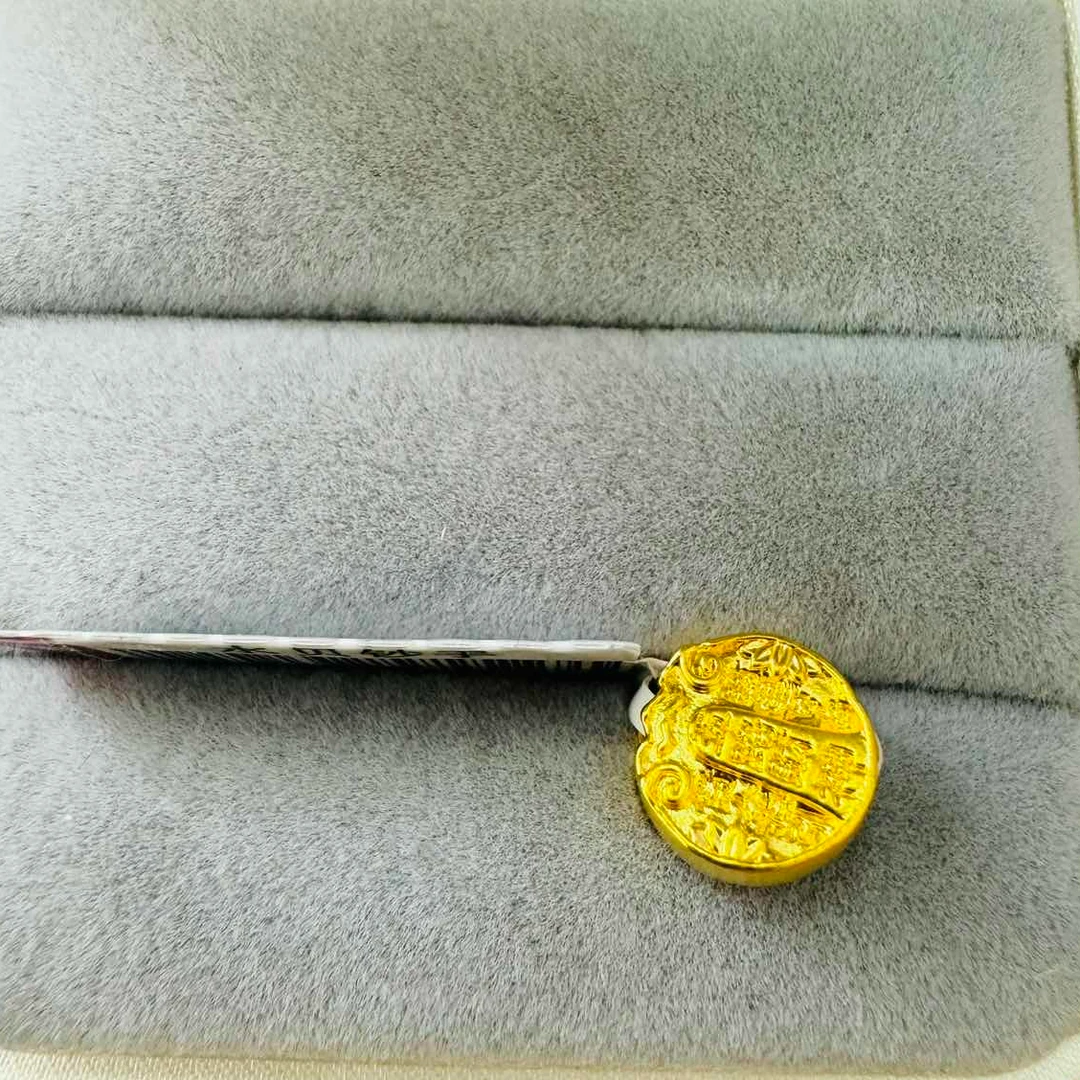 【莹莹专享】足金999饰品 五路财神 0.46 GP