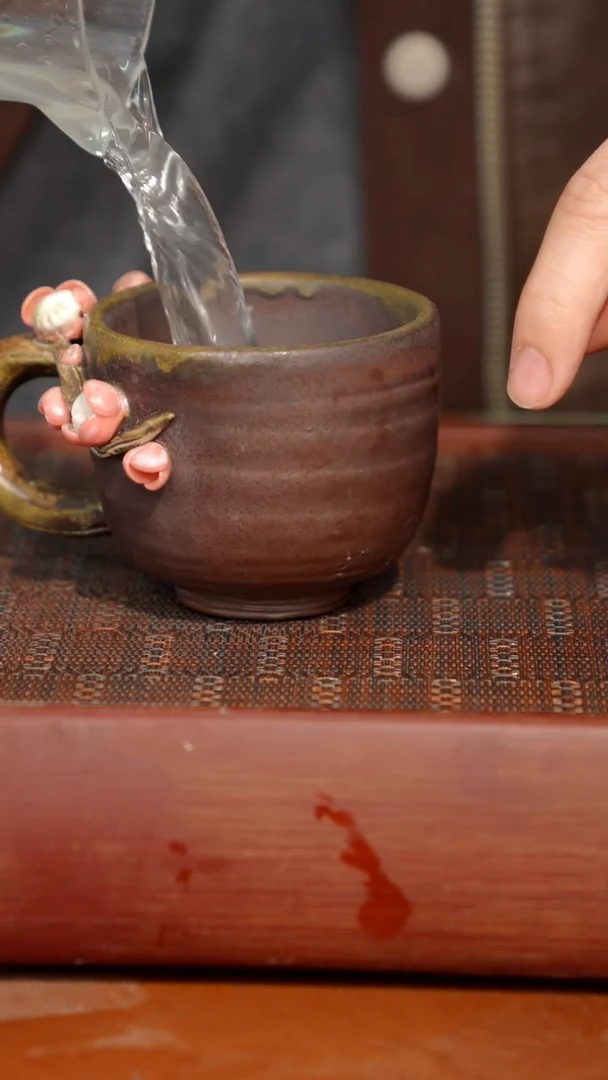 陶瓷奢瓷/瑞寅柴烧茶器（杯子）241瑕疵