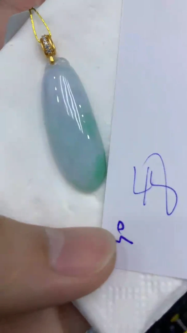颈饰未镶嵌翡翠缅甸A货翡翠