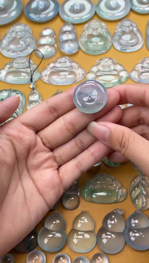 吊坠(不含链)未镶嵌翡翠11 平安扣 24.4 4.9