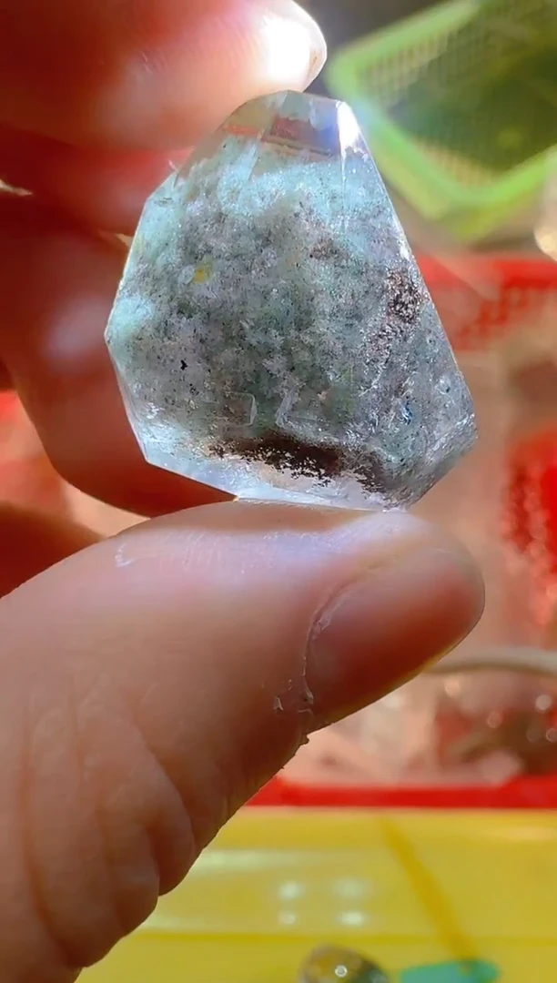 未镶嵌珠宝半成品水晶卜**名道名，水晶