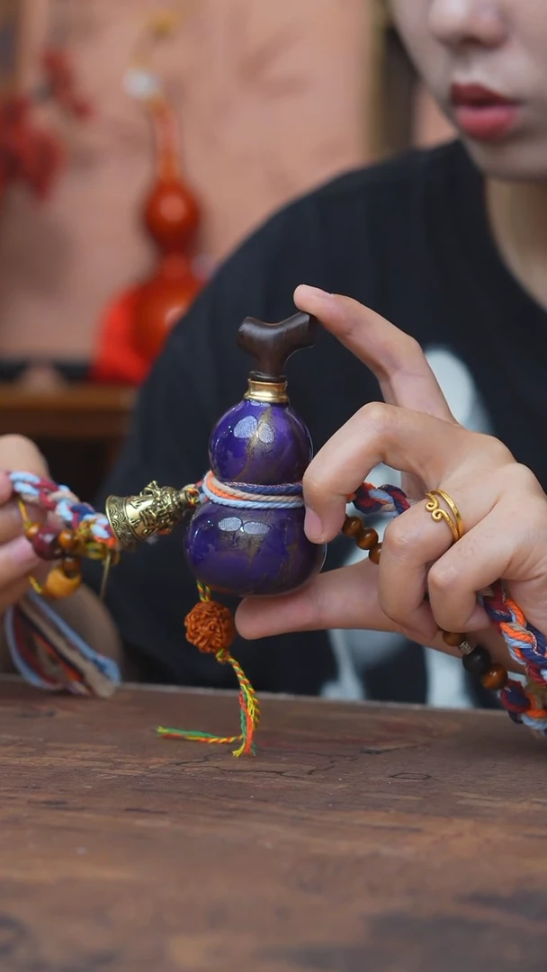 N****A397缘梦漆艺工艺葫芦