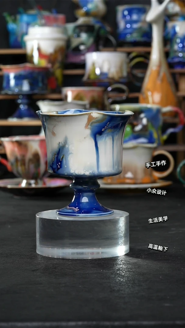 设计师款景德镇森涩手创陶瓷（食品级）669