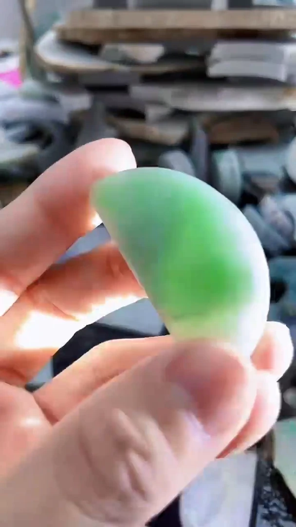 裸石翡翠天然A货翡翠板料