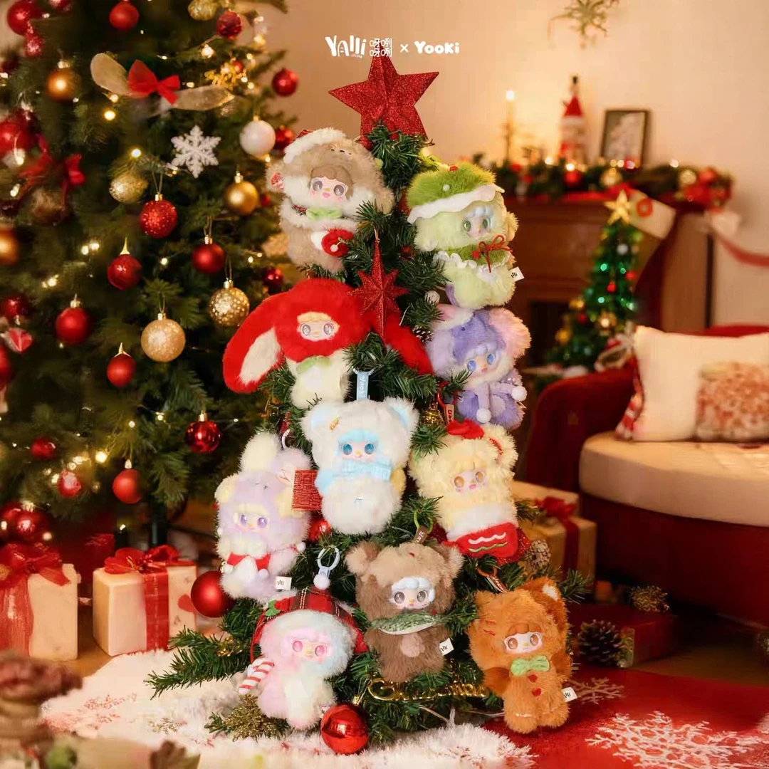 [新品] 氧氧yooki盲盒-圣诞叮叮铛毛绒公仔礼物玩具玩偶盲盒