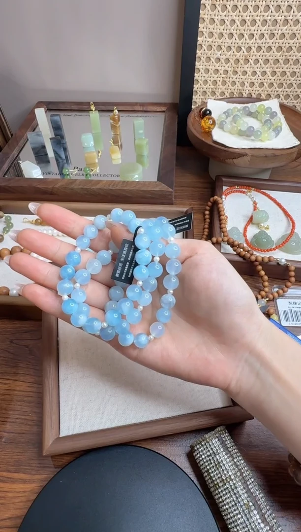 未镶嵌手串水晶L1379拍一发一