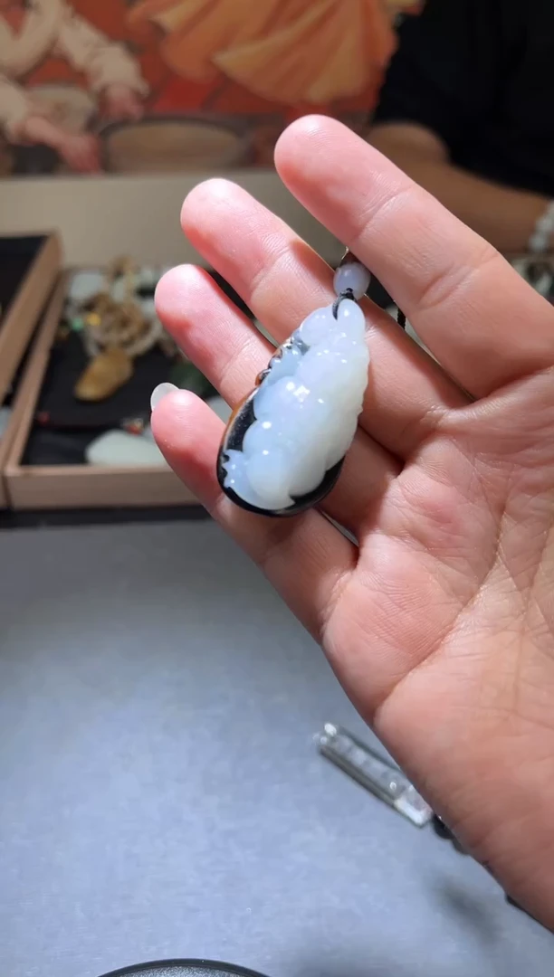 颈饰未镶嵌和田玉YL-DS-11.28-15