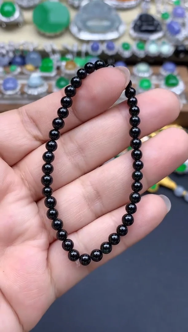 未镶嵌手链翡翠354-春日珠宝