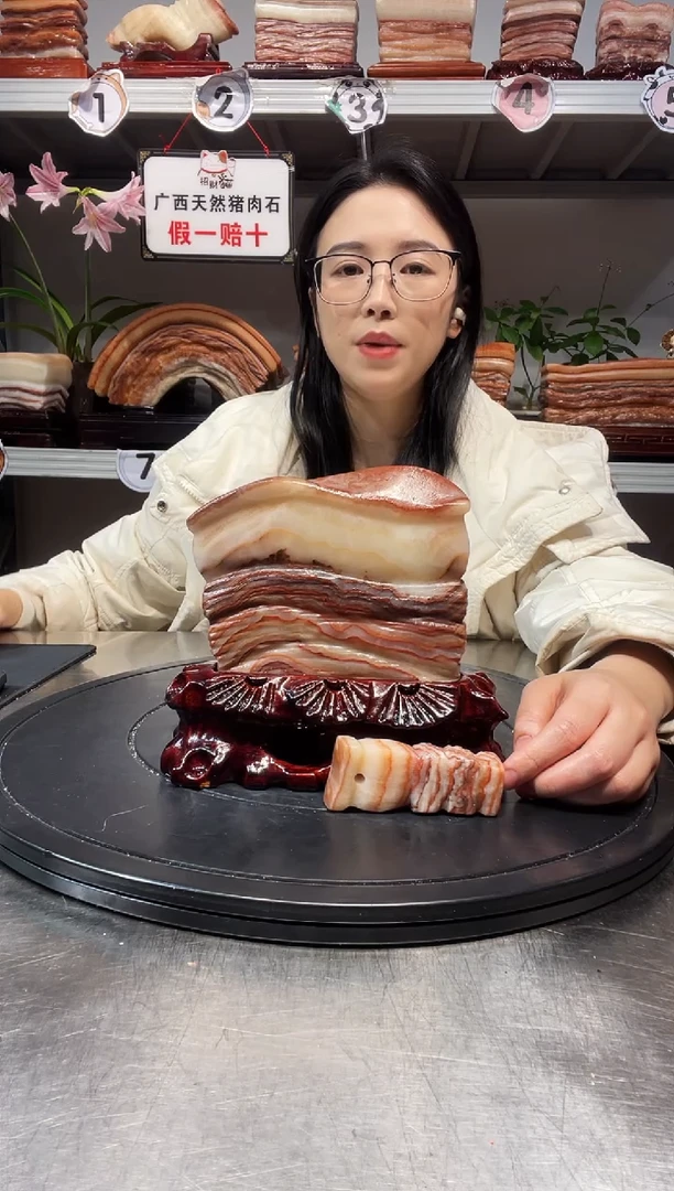 石材天然石材柳州猪肉石15-15-2