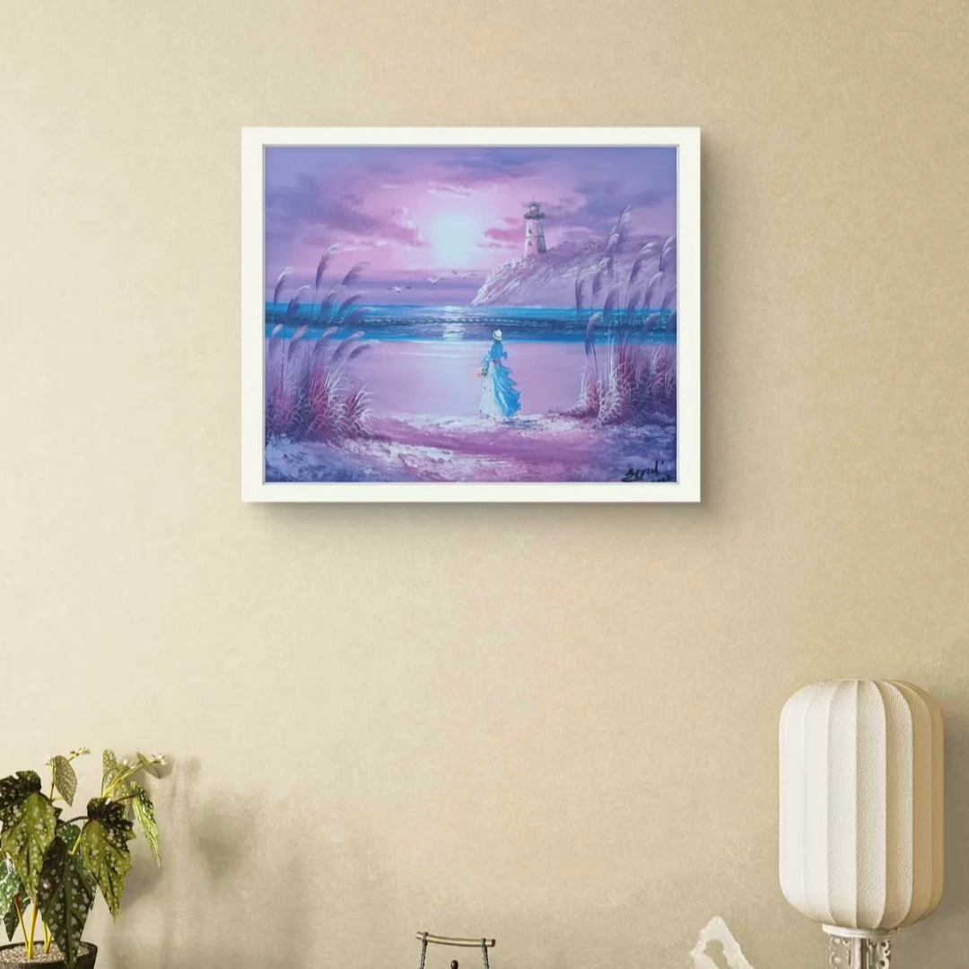 风景人物-赵文斌-油画